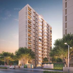 Elevation of real estate project Fortune Imperia located at Bhayli, Vadodara, Gujarat