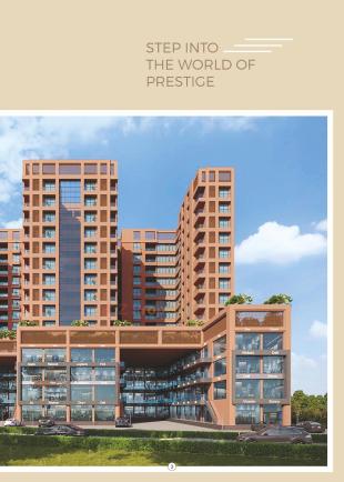 Elevation of real estate project Fortune Prestige located at Manjalpur, Vadodara, Gujarat