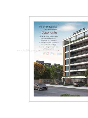 Elevation of real estate project Galaxy located at Vadodara, Vadodara, Gujarat