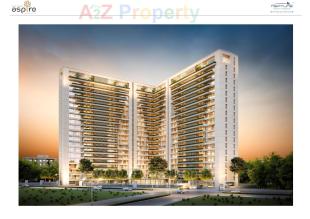 Elevation of real estate project Greenwoods Aspire located at Subhanpura, Vadodara, Gujarat
