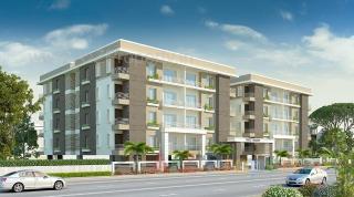 Elevation of real estate project Haveli Harmony located at Gorva, Vadodara, Gujarat