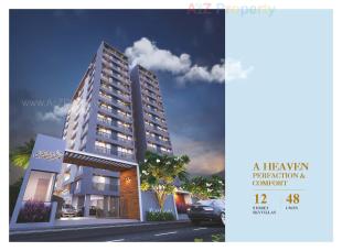 Elevation of real estate project Heaven Crest located at Chhani, Vadodara, Gujarat