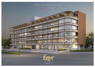Elevation of real estate project Ishaan located at Nagarwada, Vadodara, Gujarat