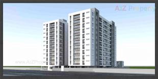 Elevation of real estate project Kamaxi Highrise located at Sama, Vadodara, Gujarat