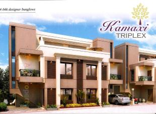 Elevation of real estate project Kamaxi Triplex located at Harni, Vadodara, Gujarat