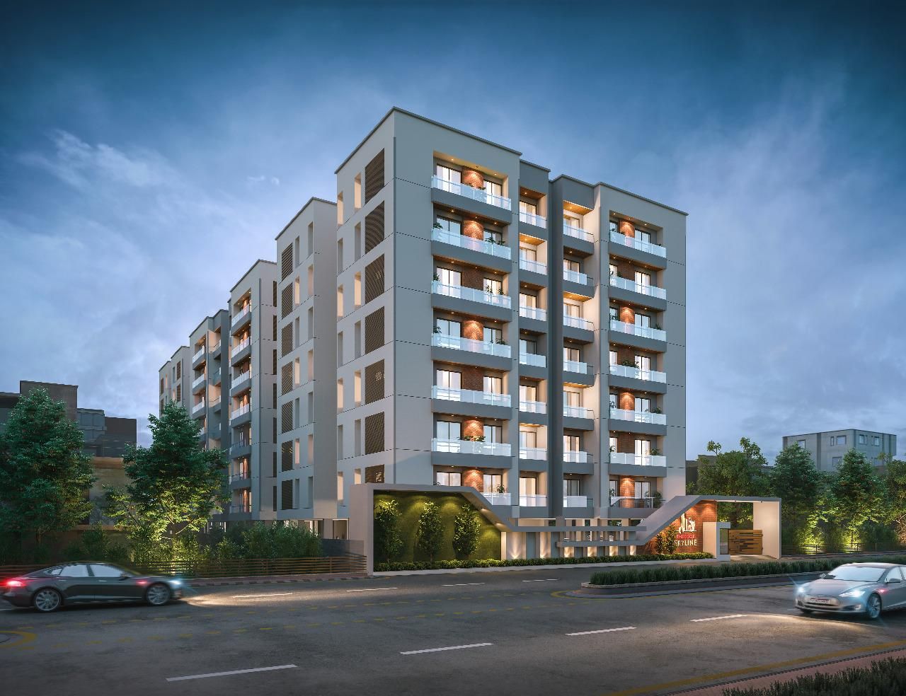 Kanha Skyline | 3 BHK PREMIUM FLATS