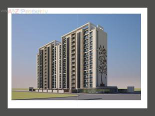 Elevation of real estate project Keystone located at Bhayli, Vadodara, Gujarat