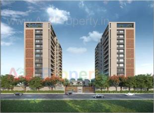 Elevation of real estate project Keystone Skyvillas located at Gotri, Vadodara, Gujarat