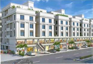 Elevation of real estate project Kishan Glory located at Bill, Vadodara, Gujarat