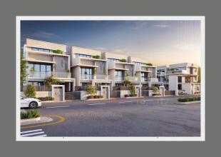 Elevation of real estate project Krishna Darshan Niwas located at Ankhol, Vadodara, Gujarat