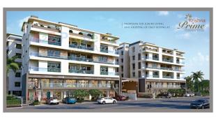 Elevation of real estate project Krishna Prime located at Nizampura, Vadodara, Gujarat