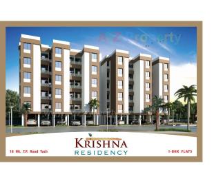 Elevation of real estate project Krishna Residency located at Kapurai, Vadodara, Gujarat