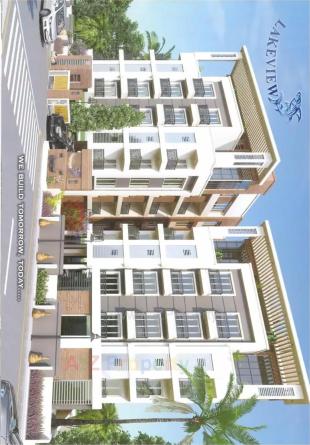 Elevation of real estate project Lakeview located at Bhayli, Vadodara, Gujarat
