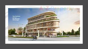 Elevation of real estate project Le City Centre located at Akota, Vadodara, Gujarat