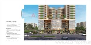 Elevation of real estate project Lilleria Paramount   Richmond Towers located at Manjalpur, Vadodara, Gujarat