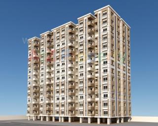 Elevation of real estate project Lupin   Larch located at Samiyala, Vadodara, Gujarat
