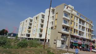 Elevation of real estate project Maa Residency located at Harni, Vadodara, Gujarat