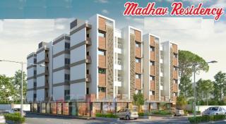 Elevation of real estate project Madhav Residency located at Bajwa, Vadodara, Gujarat