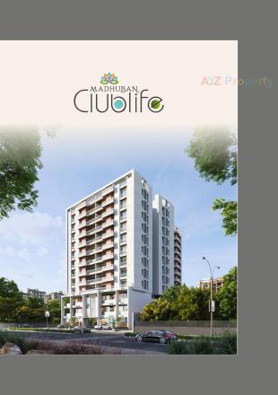 Elevation of real estate project Madhuban Clublife located at Bapod, Vadodara, Gujarat