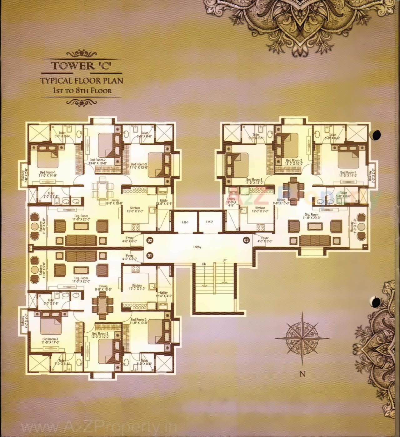 Mangla Majesty Flats Offices At Bhayli Vadodara