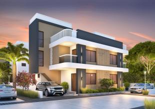 Elevation of real estate project Maruti Villa located at Ankhol, Vadodara, Gujarat