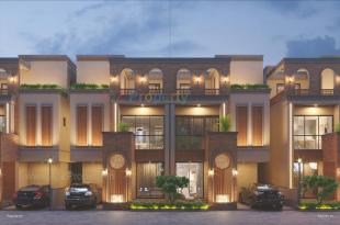 Elevation of real estate project Meadows Luxuria located at Bil, Vadodara, Gujarat