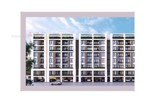 Elevation of real estate project Meena Heights located at Vadodara, Vadodara, Gujarat