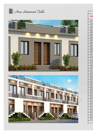 Elevation of real estate project Meera 37 Residency located at Padra, Vadodara, Gujarat