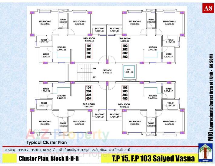 Mig Scheme Tp 15 Fp 10 | at Vasna, Vadodara