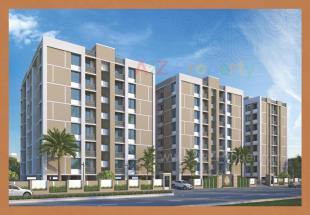 Elevation of real estate project Mudra Heights located at Vadsar, Vadodara, Gujarat