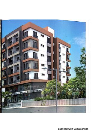 Elevation of real estate project Mufaddal Heights located at Bapod, Vadodara, Gujarat