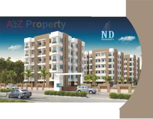 Elevation of real estate project N D Residency located at Karodiya, Vadodara, Gujarat