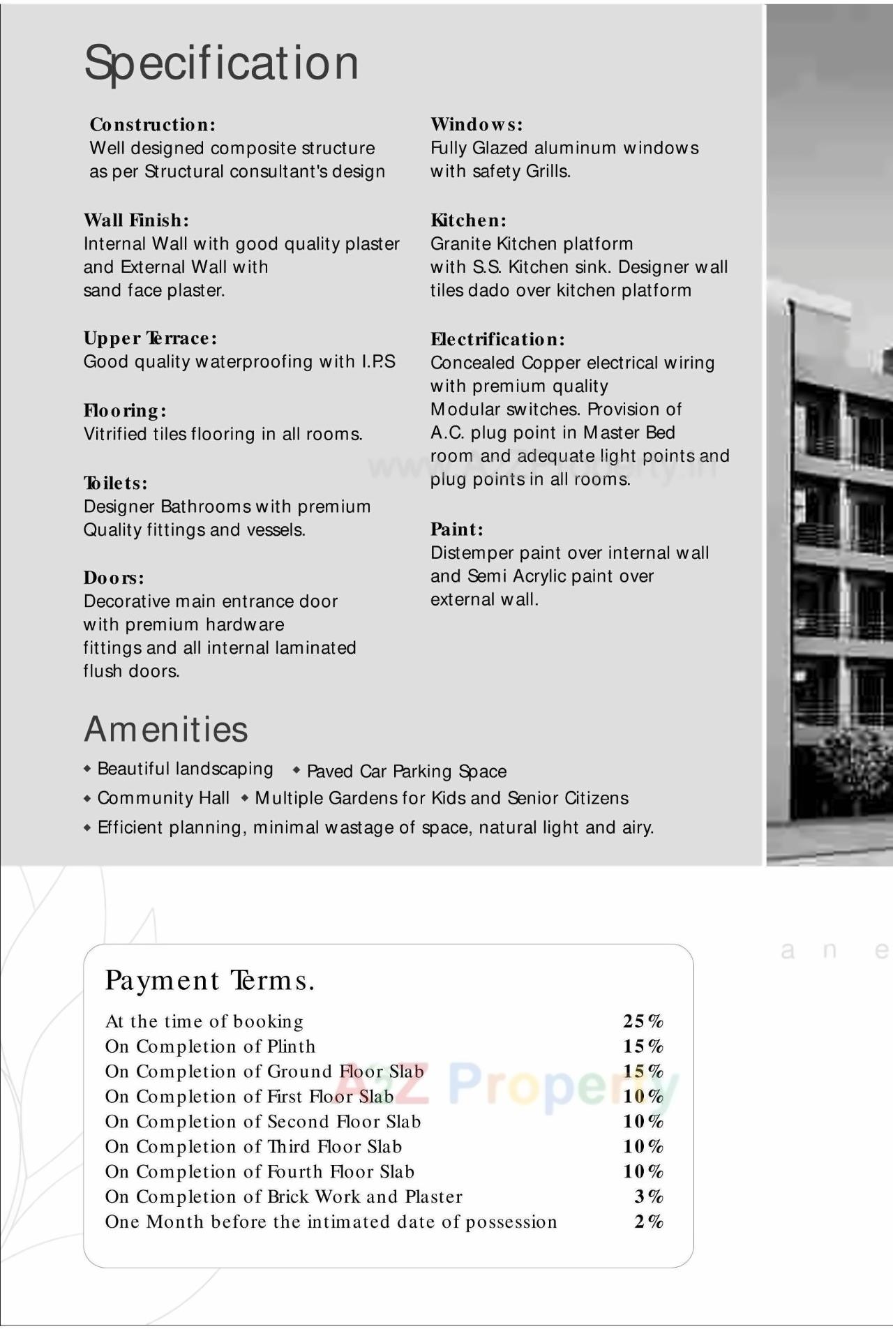 Project Specifications