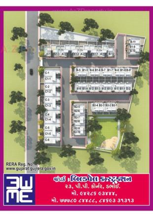 Elevation of real estate project Nilkanth Park located at Dabhoi, Vadodara, Gujarat