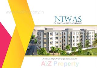 Elevation of real estate project Niwas located at Vasna, Vadodara, Gujarat