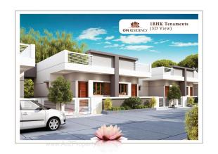 Elevation of real estate project Om Residency located at Varnama, Vadodara, Gujarat