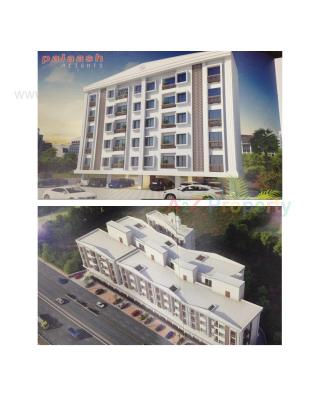 Elevation of real estate project Palaash Heights located at Tarsali, Vadodara, Gujarat