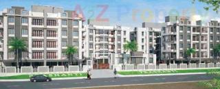 Elevation of real estate project Prashanti Greens located at Chhani, Vadodara, Gujarat