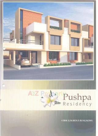 Elevation of real estate project Pushpa Residency located at Bhayli, Vadodara, Gujarat