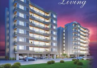 Elevation of real estate project Raama Elina Raama Esquire located at Gotri, Vadodara, Gujarat