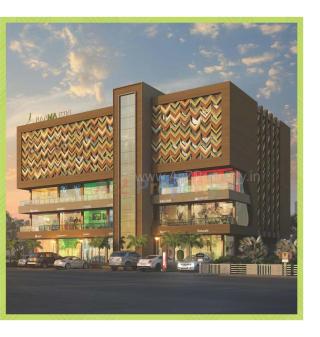 Elevation of real estate project Raama Icon located at Gotri, Vadodara, Gujarat