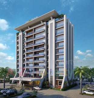Elevation of real estate project Raama Palacio located at Gotri, Vadodara, Gujarat