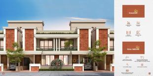 Elevation of real estate project Radhekrishna Villa located at Kapurai, Vadodara, Gujarat