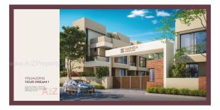 Elevation of real estate project Radhika Bunglows located at Bapod, Vadodara, Gujarat