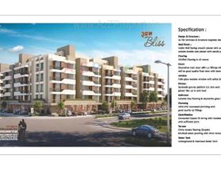 Elevation of real estate project Rudraksh Bliss located at Bapod, Vadodara, Gujarat