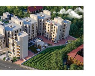 Elevation of real estate project Sai Samarth Residency located at Sayajipura, Vadodara, Gujarat
