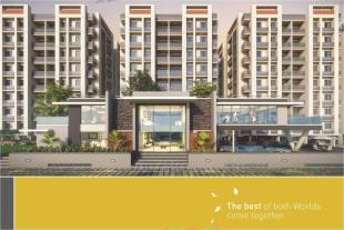 Elevation of real estate project Samanvay Westbreeze located at Gotri, Vadodara, Gujarat
