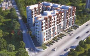 Elevation of real estate project Samruddhi Residency located at Danteshwar, Vadodara, Gujarat