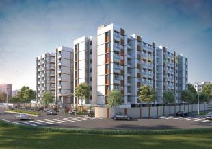 Elevation of real estate project Samruddhi Skyrise located at Kalali, Vadodara, Gujarat