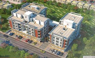 Elevation of real estate project Shiv Krupa Residency located at Harni, Vadodara, Gujarat